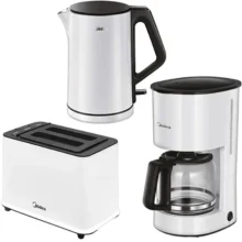 ست صبحانه مدیا کتری،قهوه ساز،توستر MIDEA MBS-CKT1